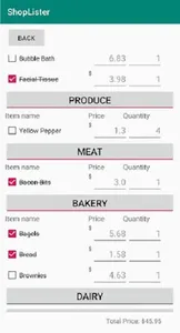 ShopLister screenshot 3