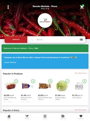 Rancho Markets Online screenshot 4