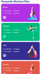 5 Minute Fitness - Home Workou screenshot 3