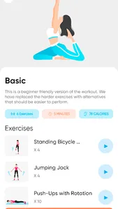 5 Minute Fitness - Home Workou screenshot 4