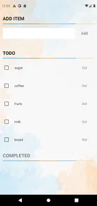 Shop List screenshot 0