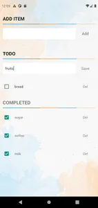 Shop List screenshot 2