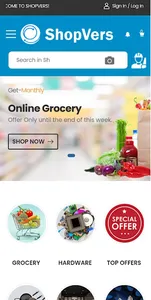 Shopvers - Online Shopping App screenshot 1