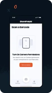 ShoreFreight Barcode Scanner screenshot 1
