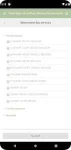 Yseal Coiffure screenshot 1
