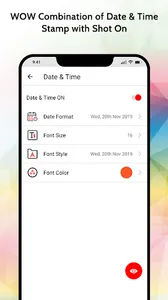 ShotOn Stamp on Gallery screenshot 6