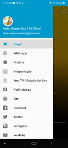 Web Rádio Gospel Dos 318 screenshot 1