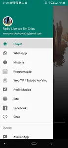 Web Radio Libertos Em Cristo screenshot 1