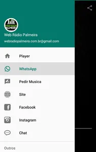 Web Rádio Palmeira screenshot 1