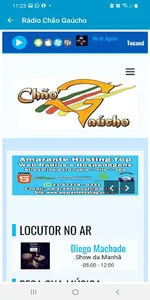 Rádio Chão Gaúcho screenshot 2