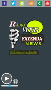 Rádio Web  Fazenda  Newss screenshot 0