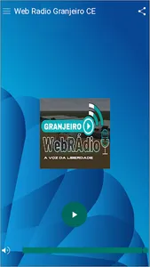Web Rádio Granjeiro screenshot 1