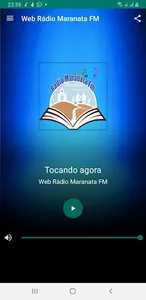 Web Rádio Maranata FM screenshot 1