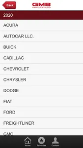 GMB Parts Catalog screenshot 1
