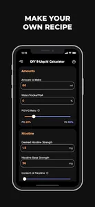 DIY E-Liquid Calculator | Vape screenshot 0