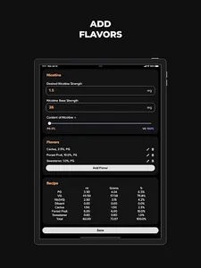 DIY E-Liquid Calculator | Vape screenshot 11