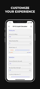 DIY E-Liquid Calculator | Vape screenshot 4