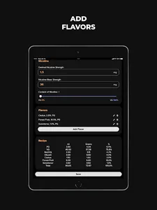 DIY E-Liquid Calculator | Vape screenshot 6