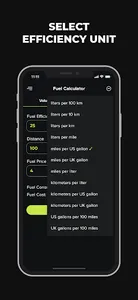 Fuel Calculator screenshot 1