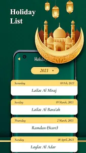 Hijri Islamic Calendar screenshot 10