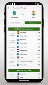 Cricket Prediction: Live odds screenshot 2