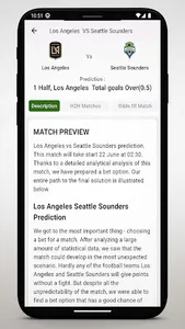 Football Prediction: Live Tips screenshot 1
