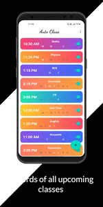 Auto Class - Auto Join Classes screenshot 3