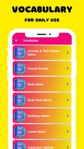 ENGLISH HINDI VOCABULARY 2023 screenshot 2