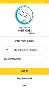 Shriji Cabs - vendor screenshot 1