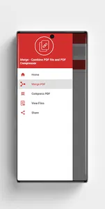 Merge - Combine PDF file & PDF screenshot 1