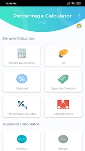 Percentage Calculator screenshot 1
