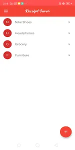 Receipt Saver screenshot 1