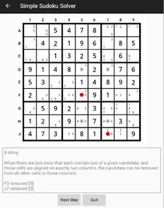 Simple Sudoku Solver screenshot 1