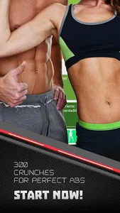 300 sit-ups abs workout screenshot 0