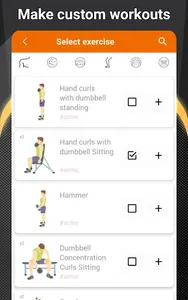 Home workouts with dumbbells screenshot 11