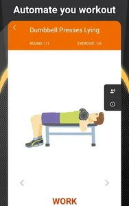 Home workouts with dumbbells screenshot 19