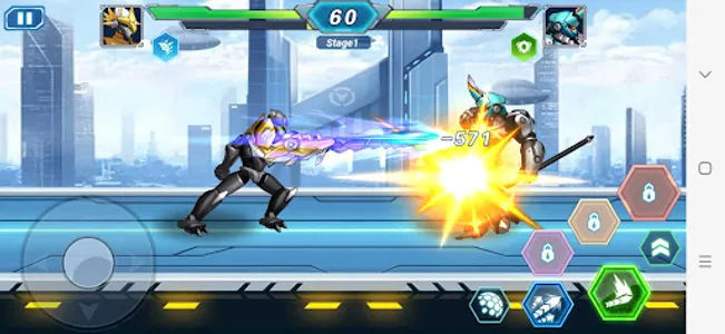 Robot Battle 3D Fighting screenshot 1