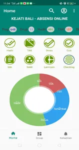Absensi Online Kejati Bali screenshot 1