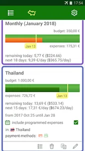 Travex - Travel expenses and b screenshot 1