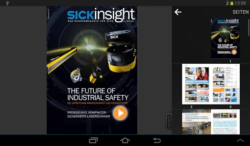 SICKinsight WebAzine screenshot 6