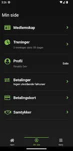 SKY Fitness Norge screenshot 1