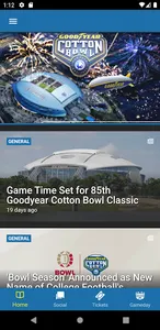 Goodyear Cotton Bowl Classic screenshot 1