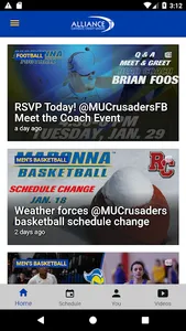 Madonna Athletics screenshot 0