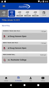 Madonna Athletics screenshot 1