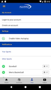 Madonna Athletics screenshot 2