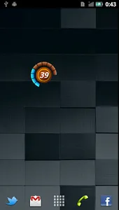 TOD チェインキャパ風 バッテリーウィジェット screenshot 1
