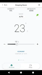 Siemens Smart Thermostat RDS screenshot 1