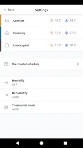 Siemens Smart Thermostat RDS screenshot 5