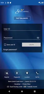 Sierra Central Mobile Banking screenshot 0