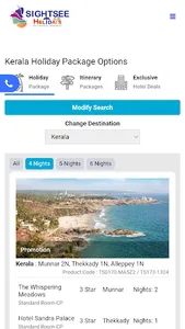 Sightsee Holidays screenshot 5
